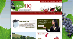 Desktop Screenshot of highlandshq.com.au